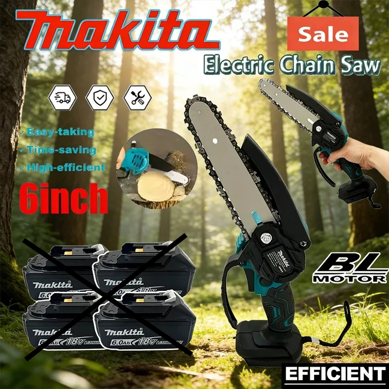 Makita 6 Inch Chain Saw 18V El – обзор и цена Gardening Tools Electric