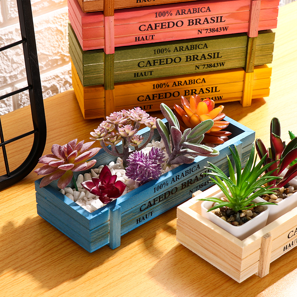 Natural Wooden Flowerpot Garde – обзор и цена Gardening Tools Organiser