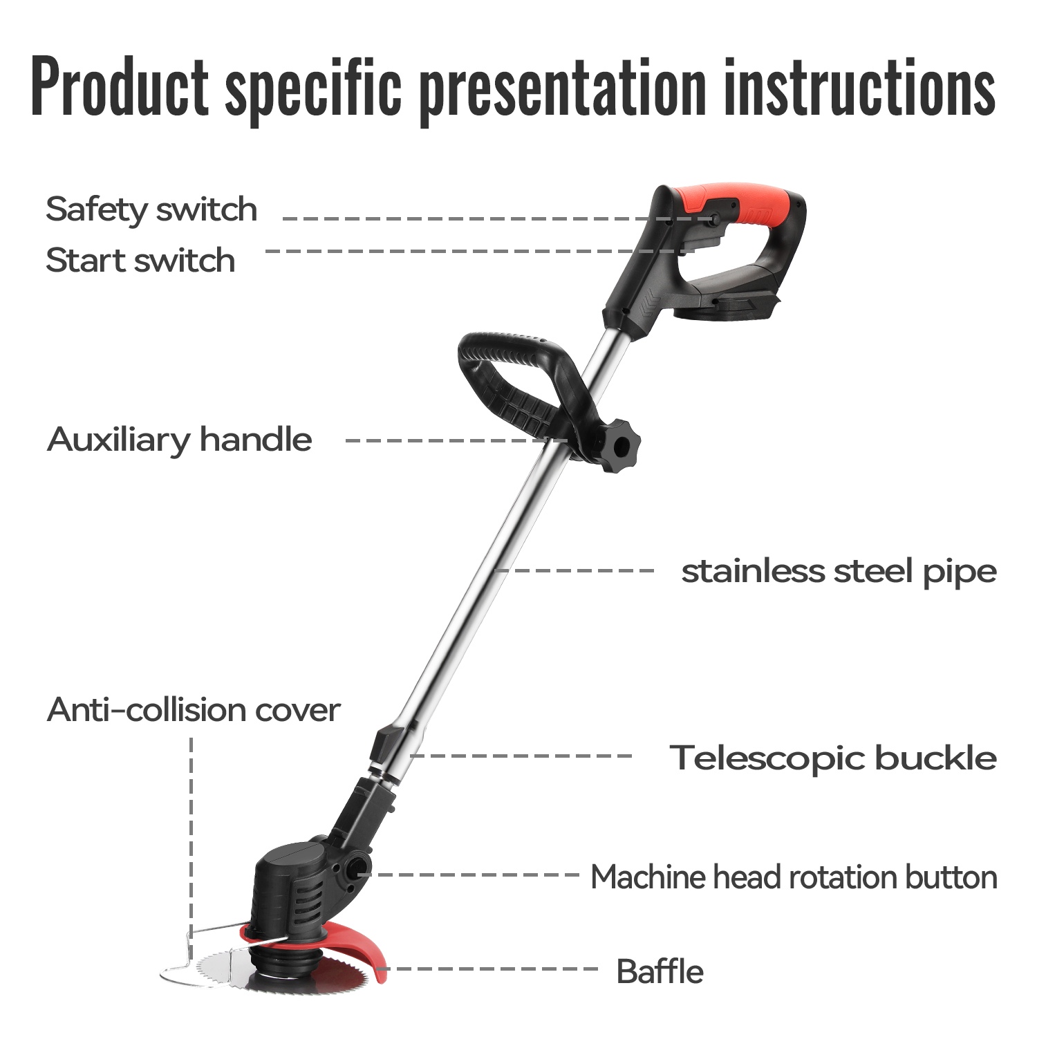Lithium Electric Grass Trimmer – обзор и цена Gardening Tools Electric