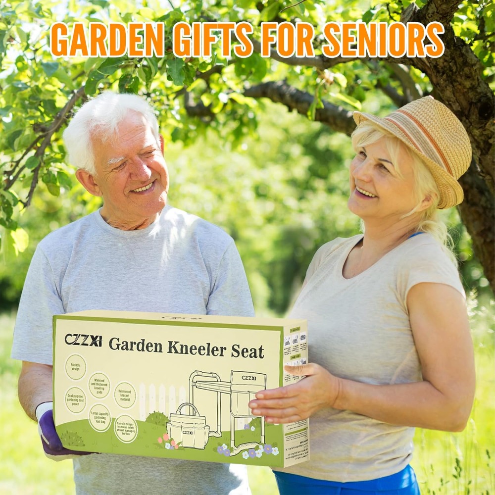 Garden Kneeler and Seat, Wider – обзор и цена Gardening Tools For Seniors