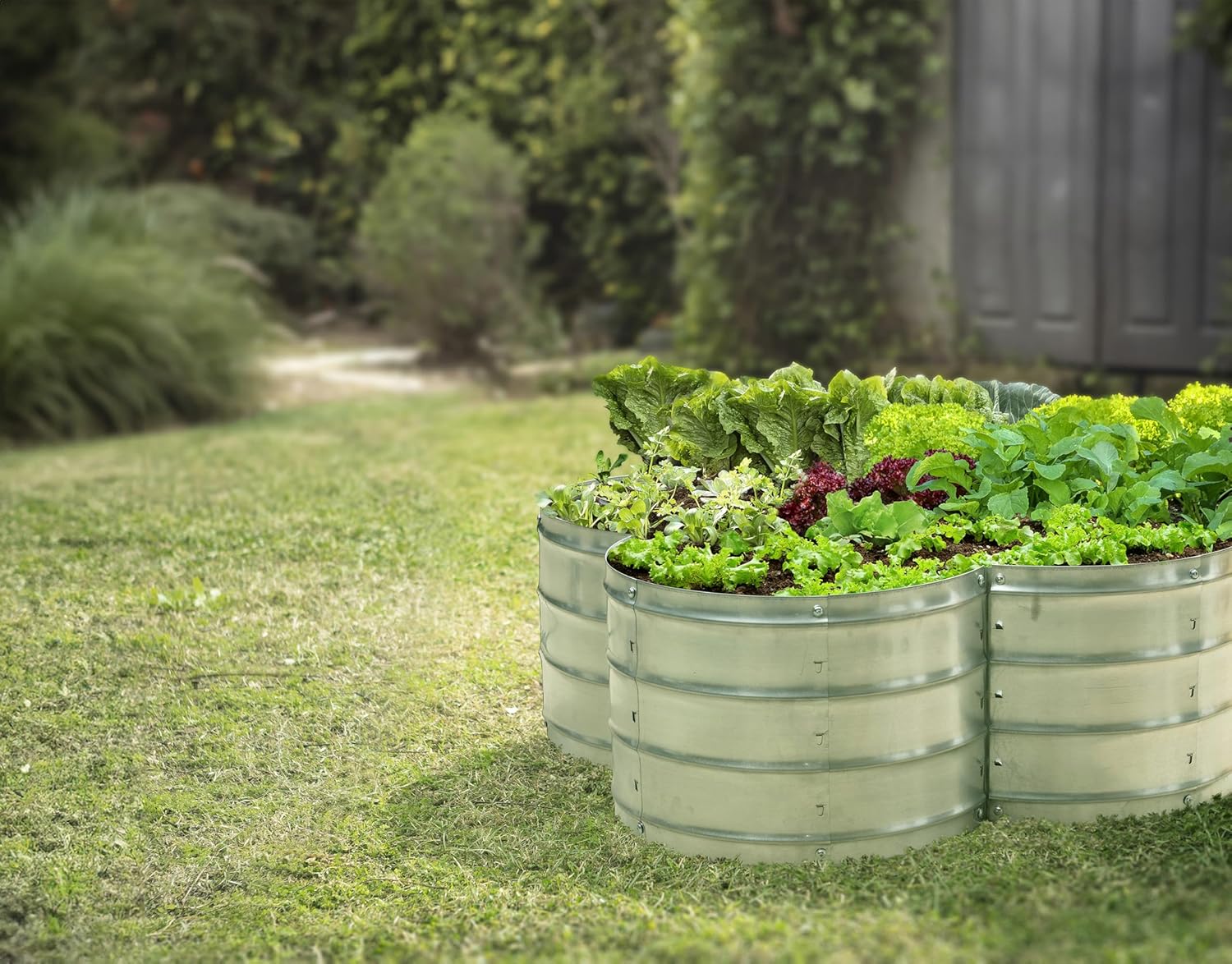Galvanized Raised Garden Bed 3 – обзор и цена Gardening Tools Vegetables