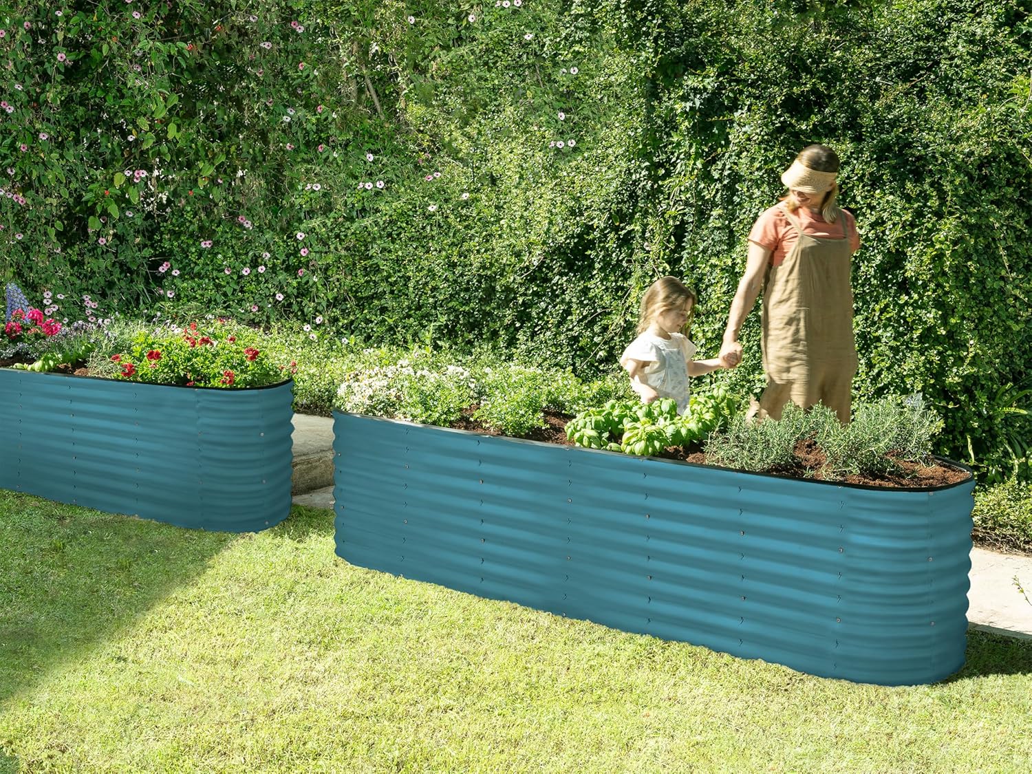 8x2x2 ft Galvanized Raised Gar – обзор и цена Gardening Tools Vegetables