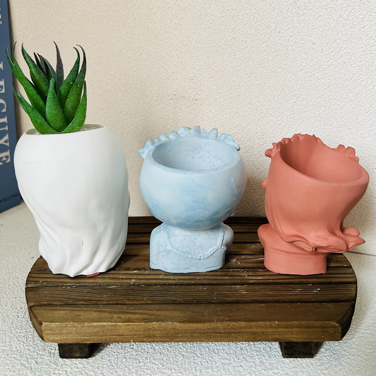 Cute Girl Plant Pot Silicone M – обзор и цена Gardening Tools Cute