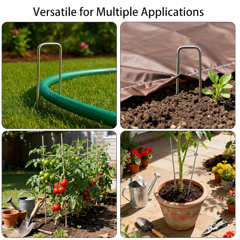 10 Pcs U-shaped Garden Nails A – обзор и цена Gardening Tools Used For Weeding