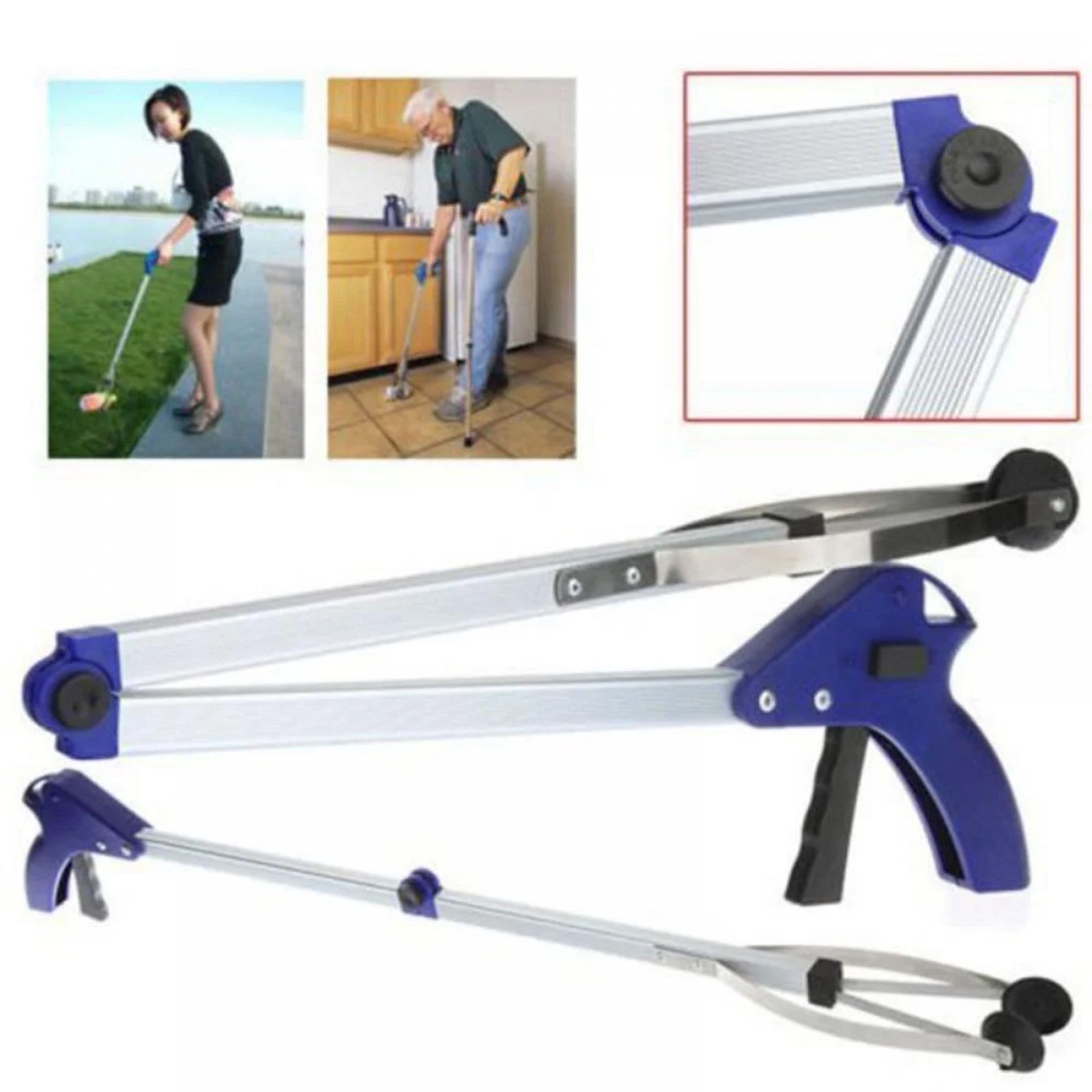 Long Foldable Thick Aluminum A – обзор и цена Gardening Tools For Seniors