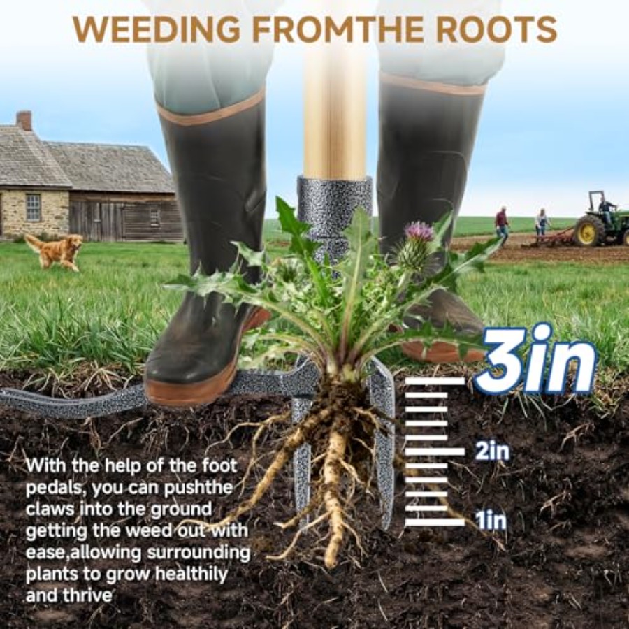 Long Handle Weed Pulling Tool  – обзор и цена Gardening Tools For Seniors
