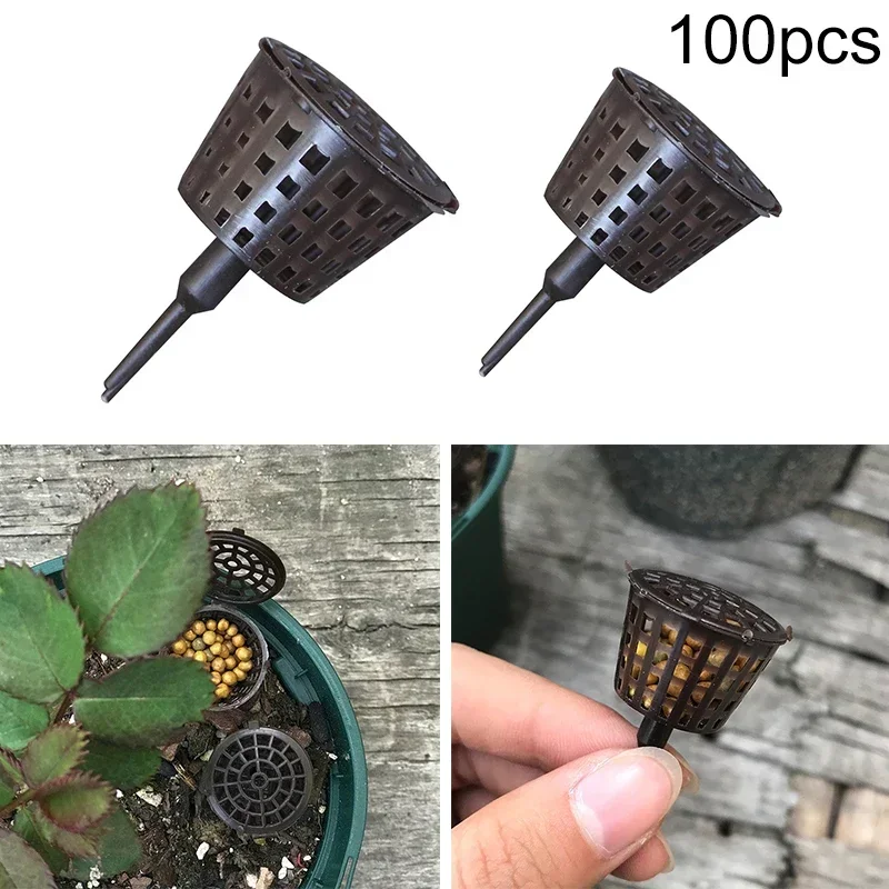 100 Pc Plastic Garden Bonsai F – обзор и цена Gardening Tools Organiser