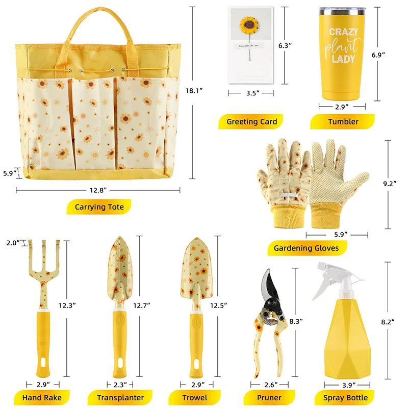 Durable Garden Tool Set Ladies – обзор и цена Gardening Tools Cute