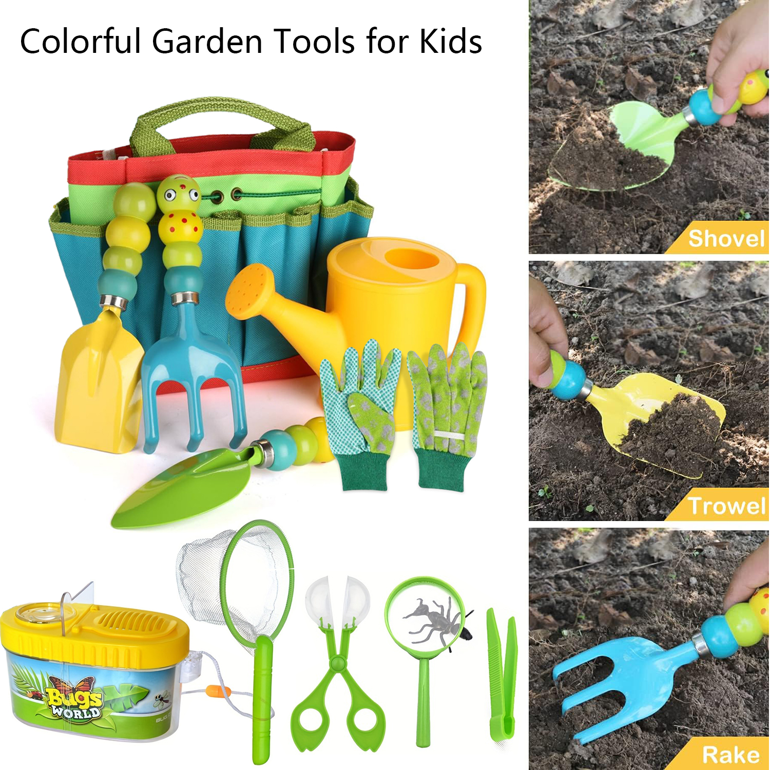 Colorful Garden Tools Toys for – обзор и цена Gardening Tools For 3 Year Old