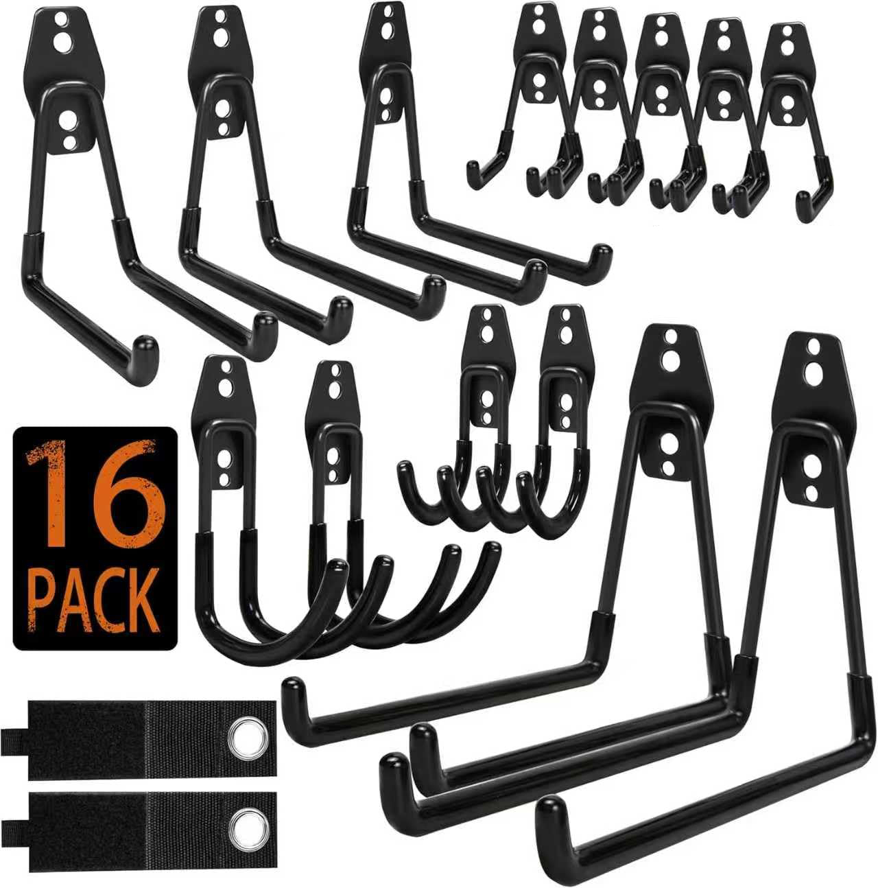 16Pcs Heavy Duty Metal Garage  – обзор и цена Gardening Tools Screwfix