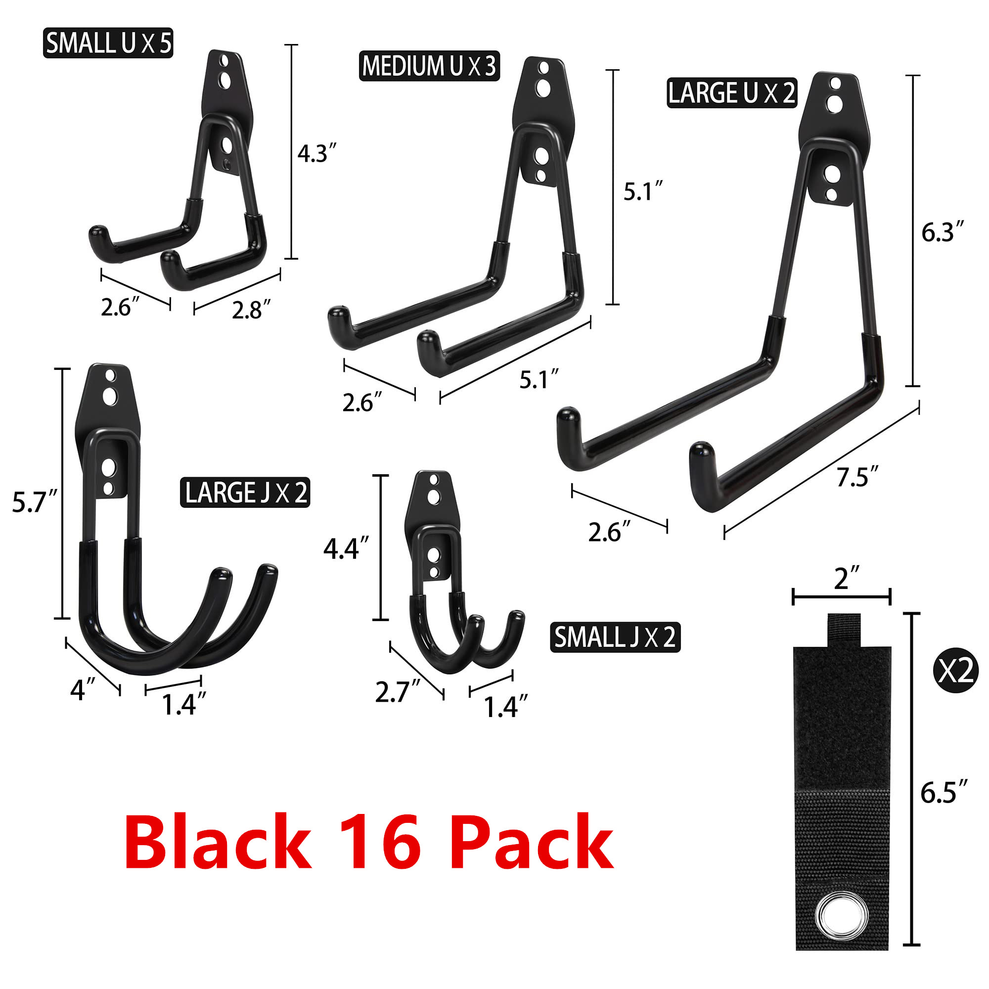 16Pcs Heavy Duty Metal Garage  – обзор и цена Gardening Tools Screwfix