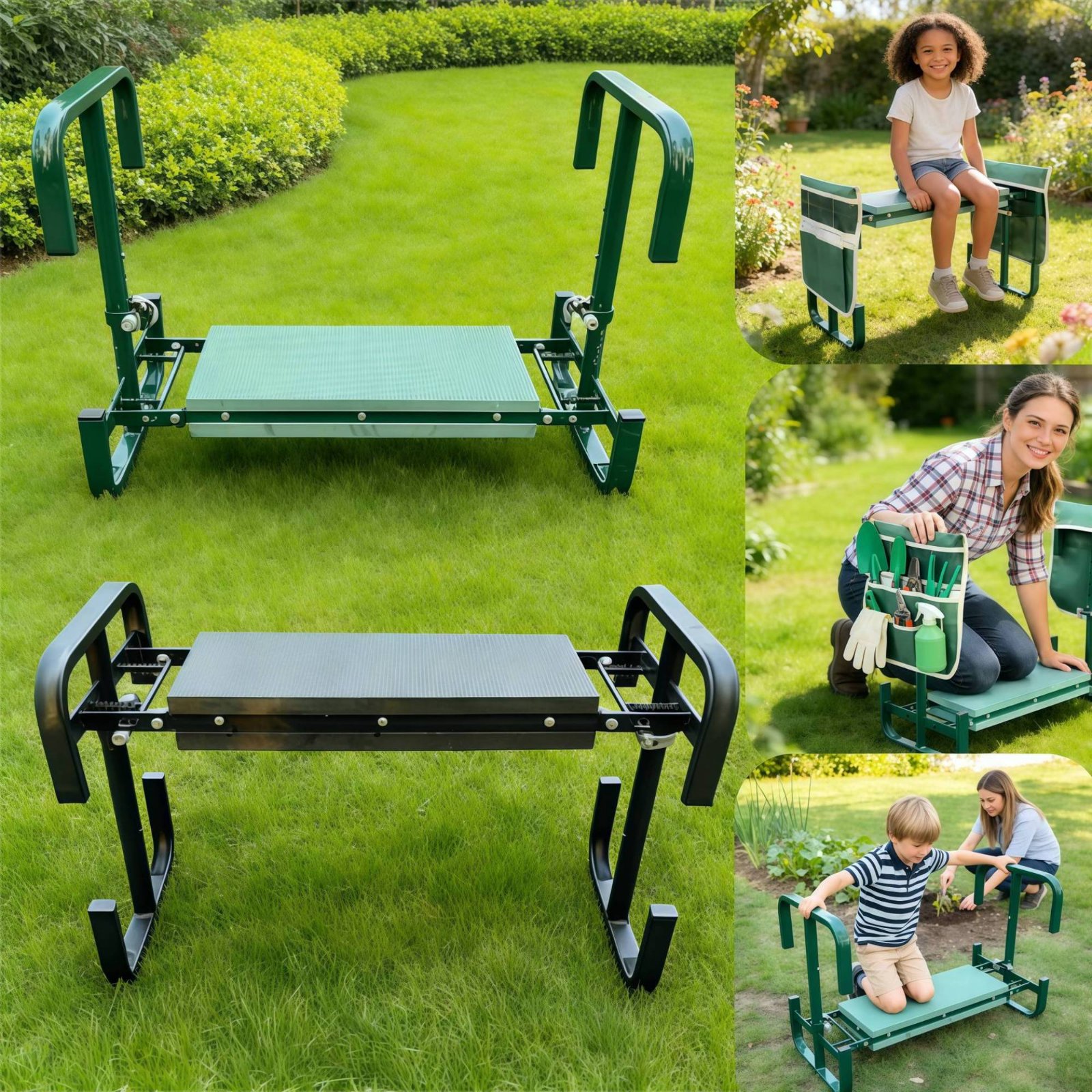 2In1 Garden Kneeler and Seat H – обзор и цена Gardening Tools For Seniors