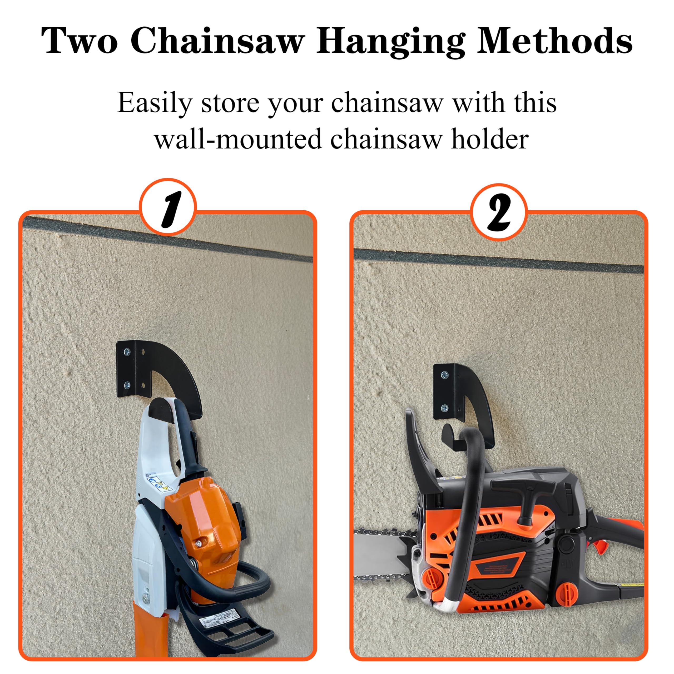 Heavy Duty Metal Chainsaw Wall – обзор и цена Gardening Tools Organiser