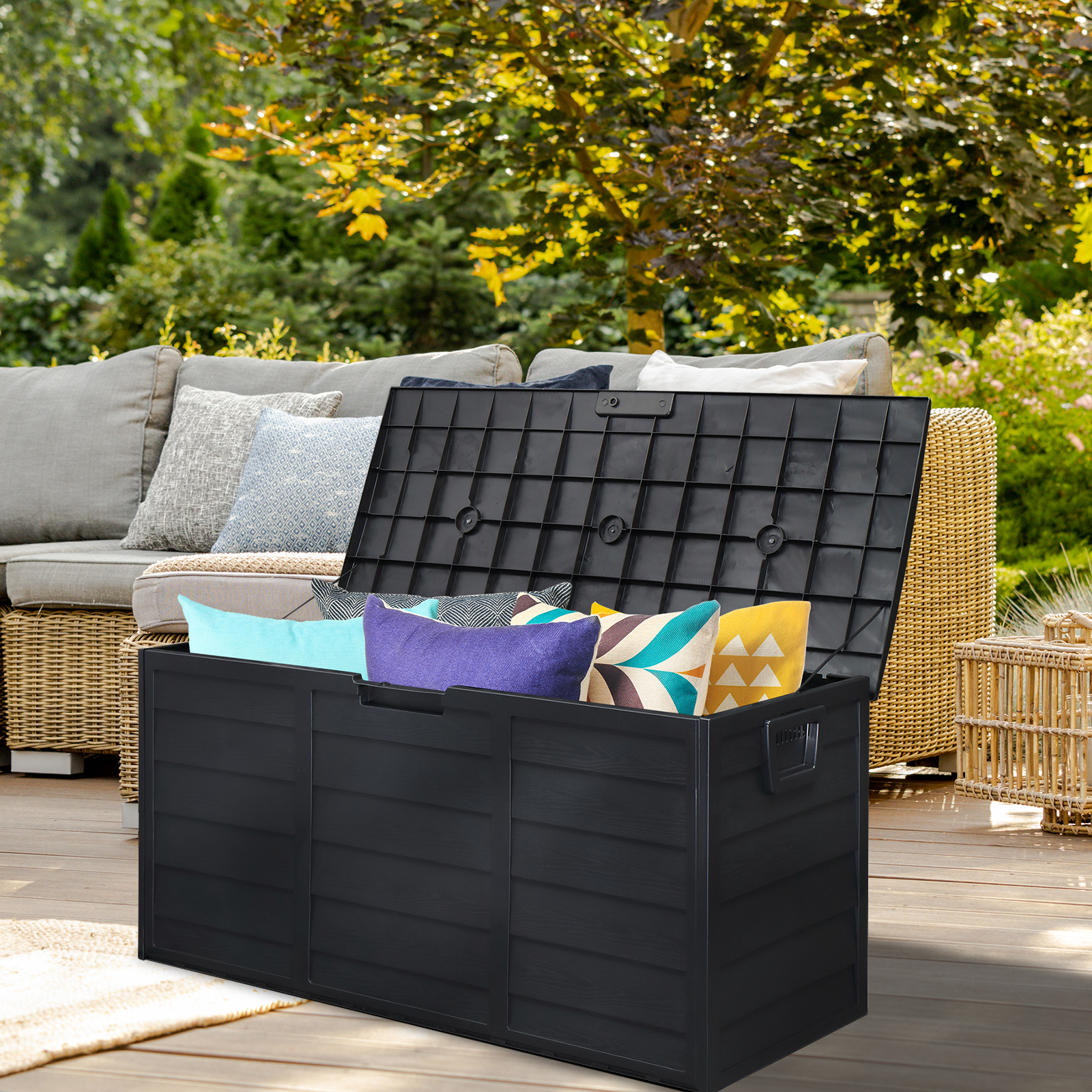 75gal 280L Outdoor Garden Plas – обзор и цена Gardening Tools Organiser