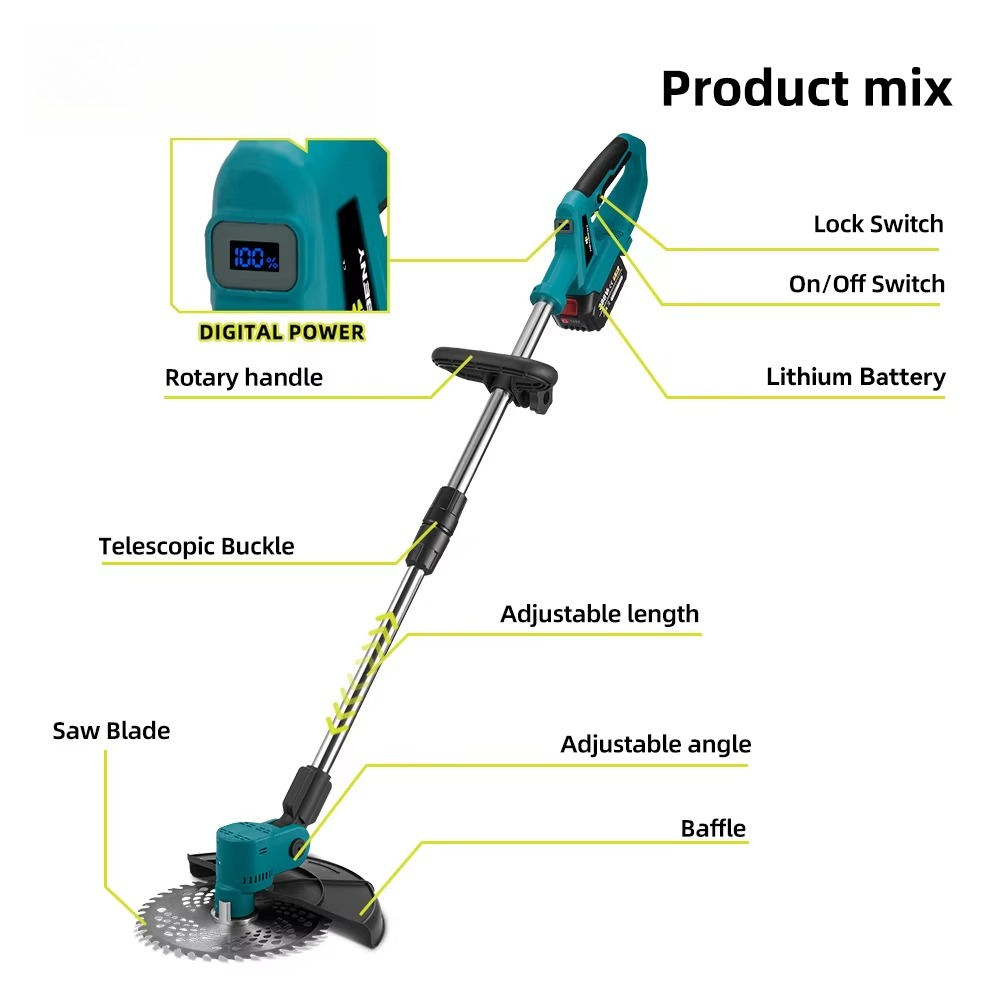4000W Electric Lawn Mower for  – обзор и цена Gardening Tools Electric
