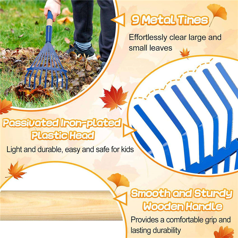 YWDZ-2X Children's Rake With H – обзор и цена Gardening Tools For 3 Year Old