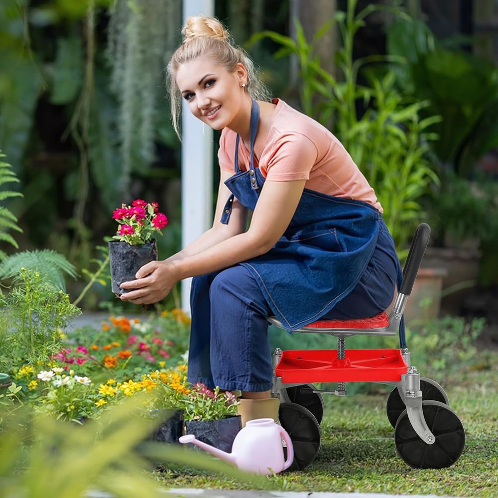 Height-Adjustable Swivel Garde – обзор и цена Gardening Tools For Seniors
