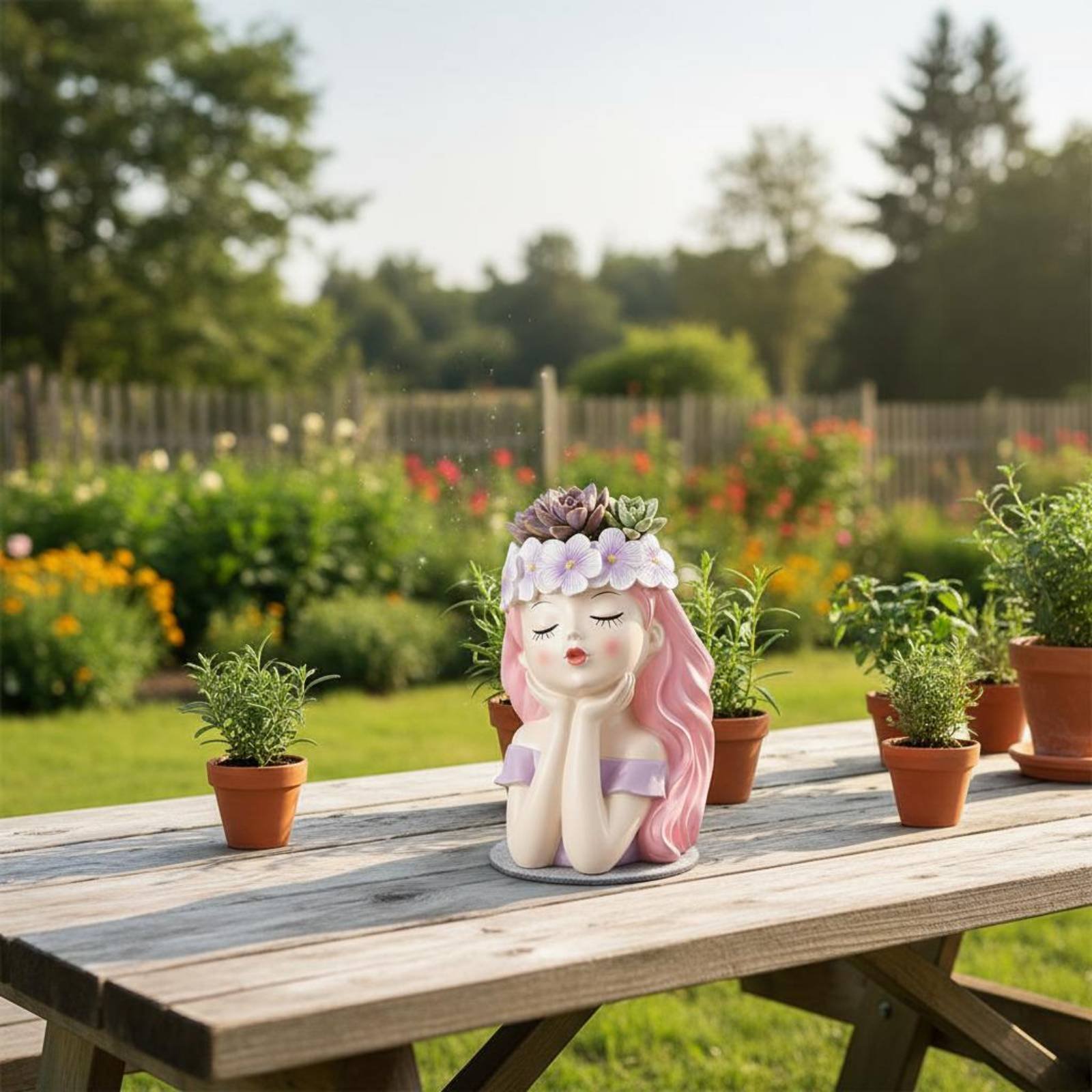 Fairy Plant Pot Creative Desig – обзор и цена Gardening Tools Cute