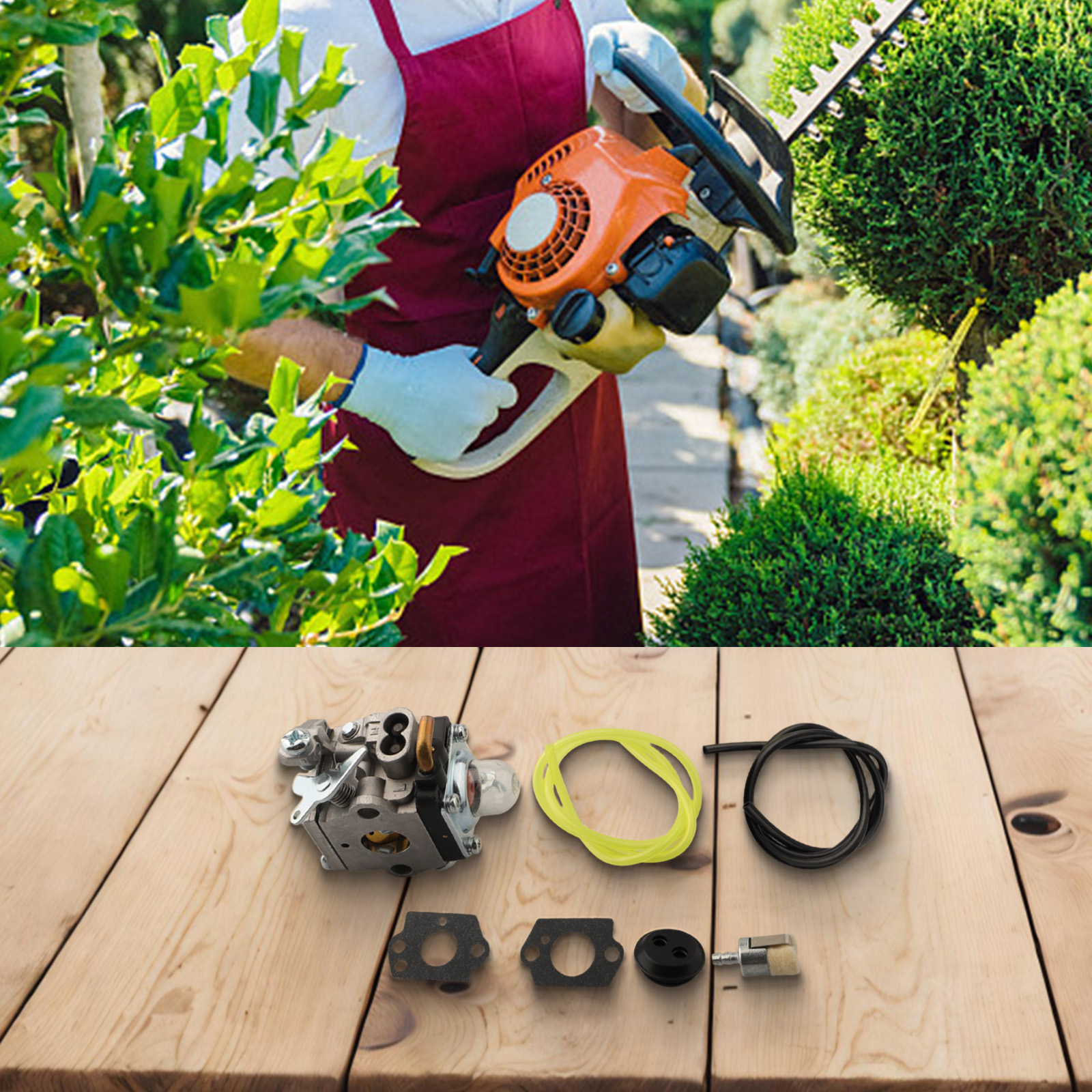 122HD45 Carburetor Color As Th – обзор и цена Gardening Tools Names With Pictures
