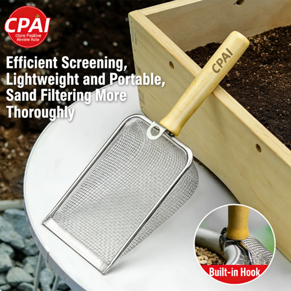 Must-Have Soil Sifter, Stainle – обзор и цена Gardening Tools Must Haves