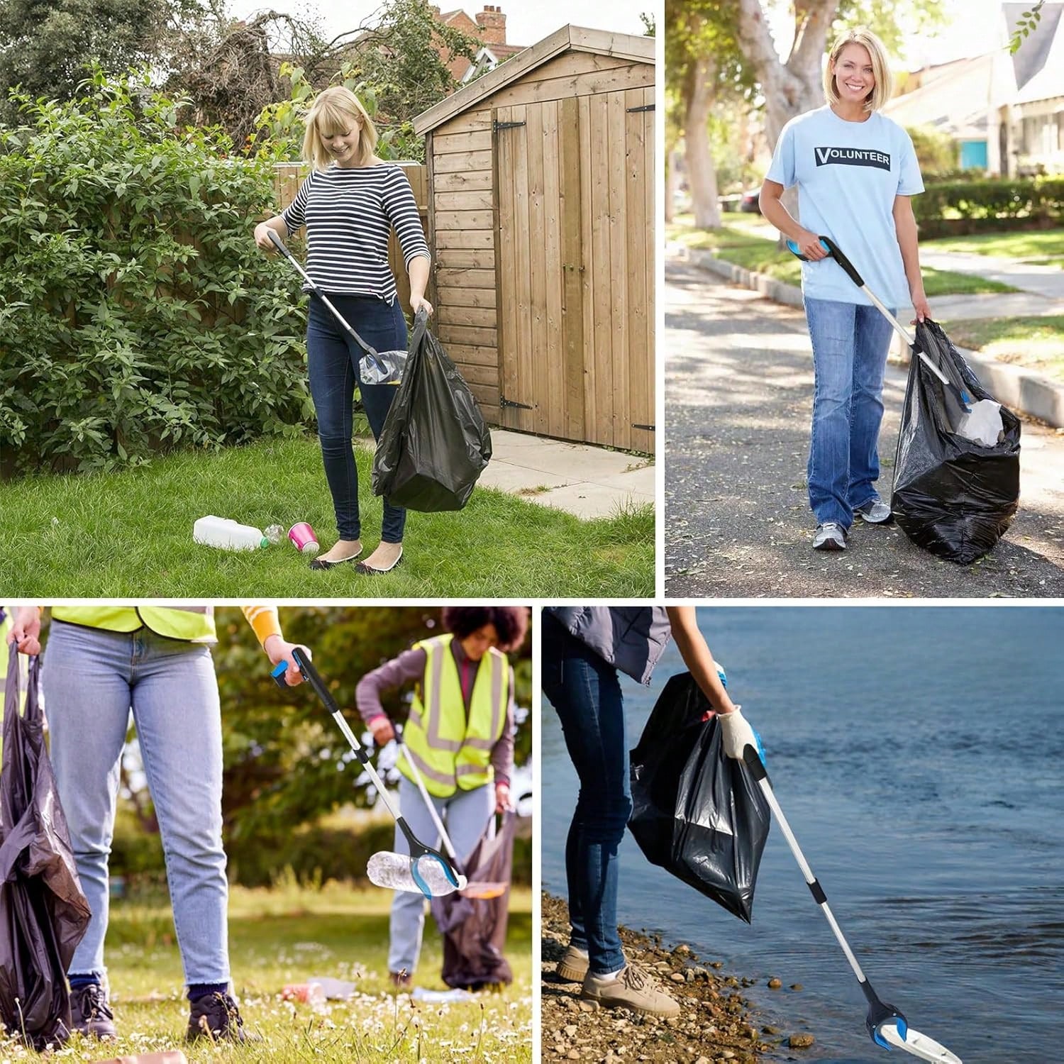 Foldable Grabber Reacher Tool  – обзор и цена Gardening Tools For Seniors